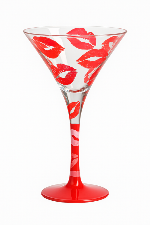 Verre a vin pied style nordique cocktail maison - vue 2 sur 2