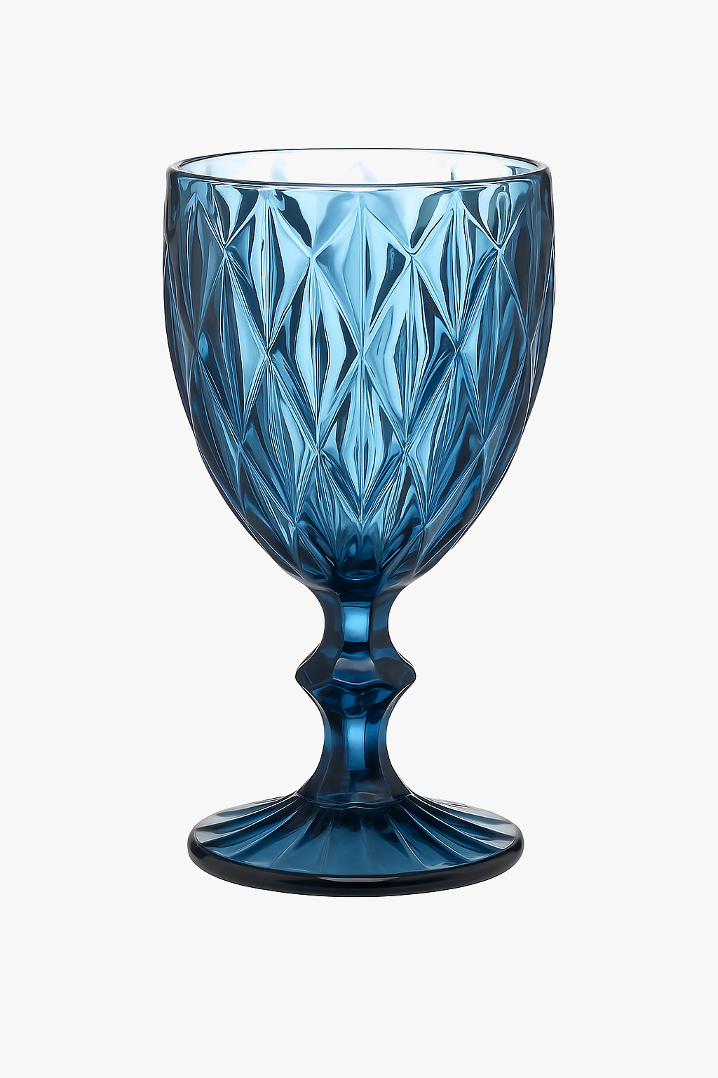 Verre a vin relief retro verre epais europe