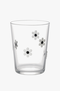 Verre à boire strié résistant chaleur style moderne