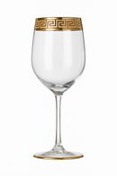 Verre champagne cristal style europeen bordure elegante