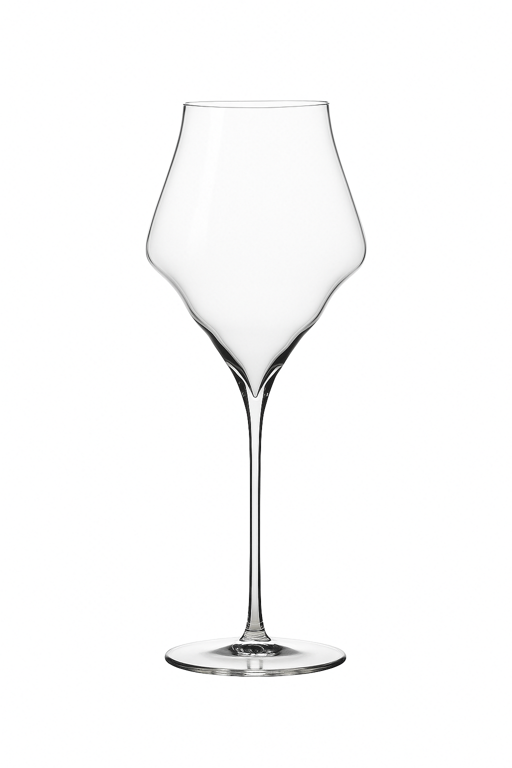 Verre champagne cristal style josephinen souffle main - vue 2 sur 2