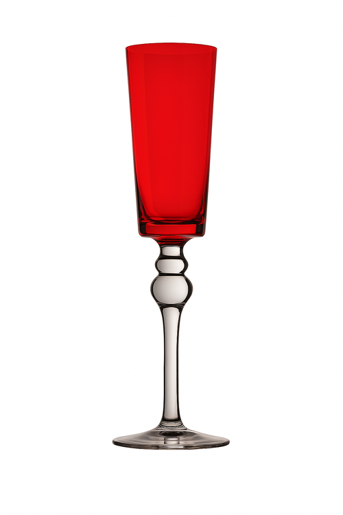 Verre champagne festif cristal elegant style noel