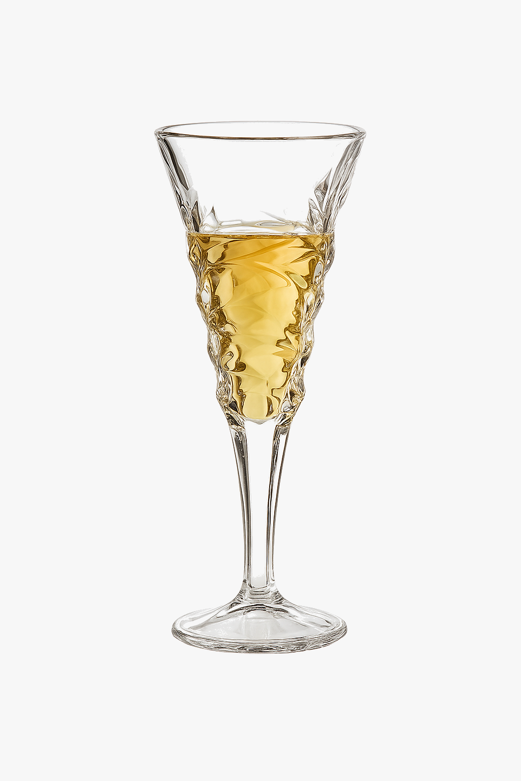 Verre cocktail cristal sans plomb style retro luxueux
