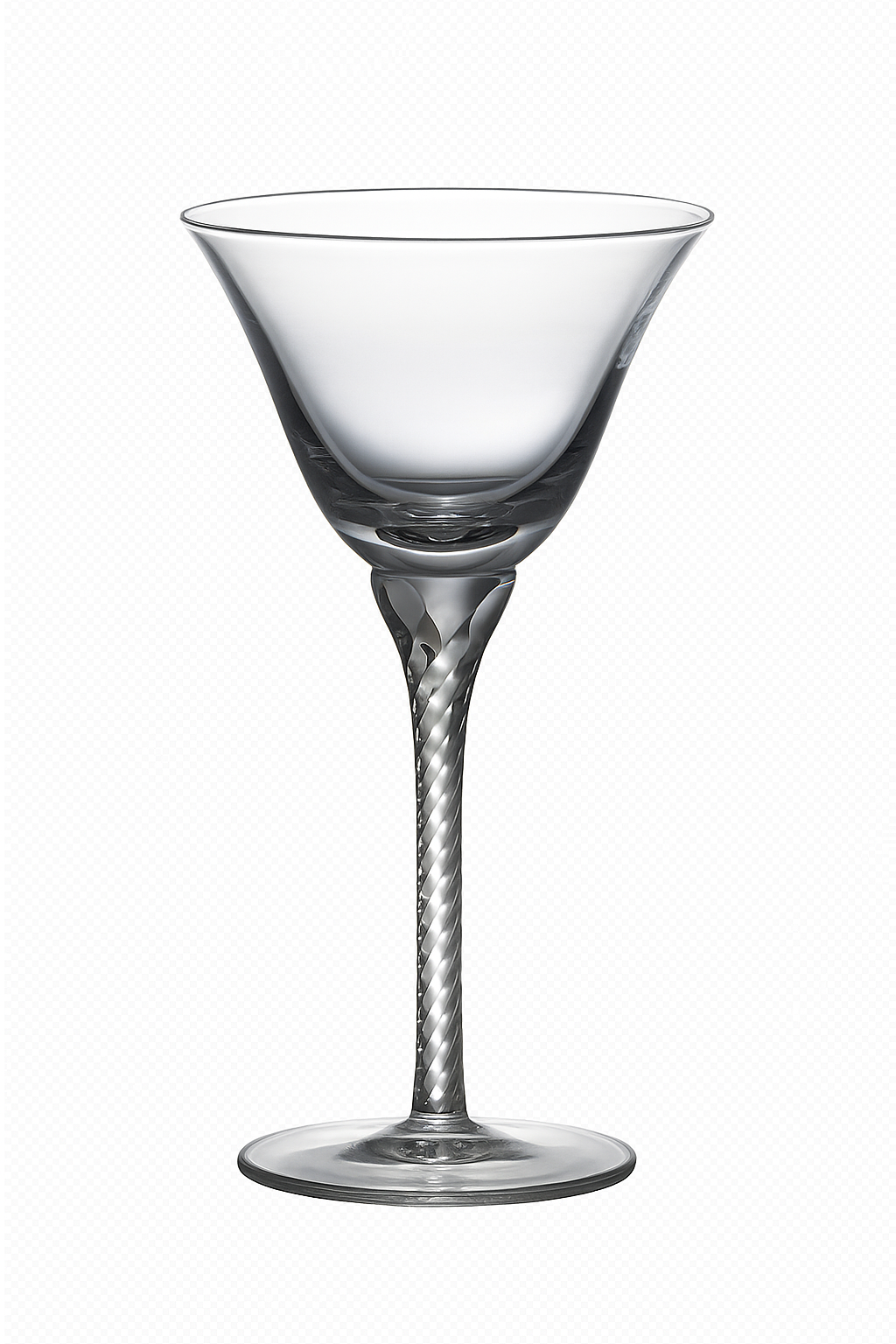 Verre cocktail élégant forme margarita champagne transparent - vue 2 sur 2