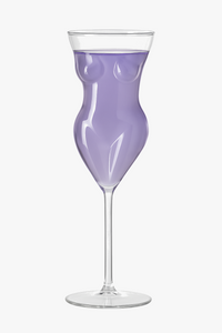 Verre cocktail forme humaine original pour soirées festives