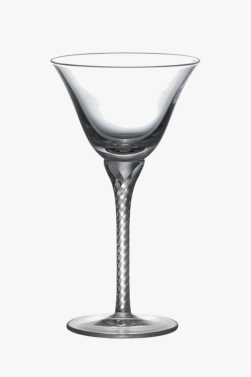 Verre cocktail élégant forme margarita champagne transparent