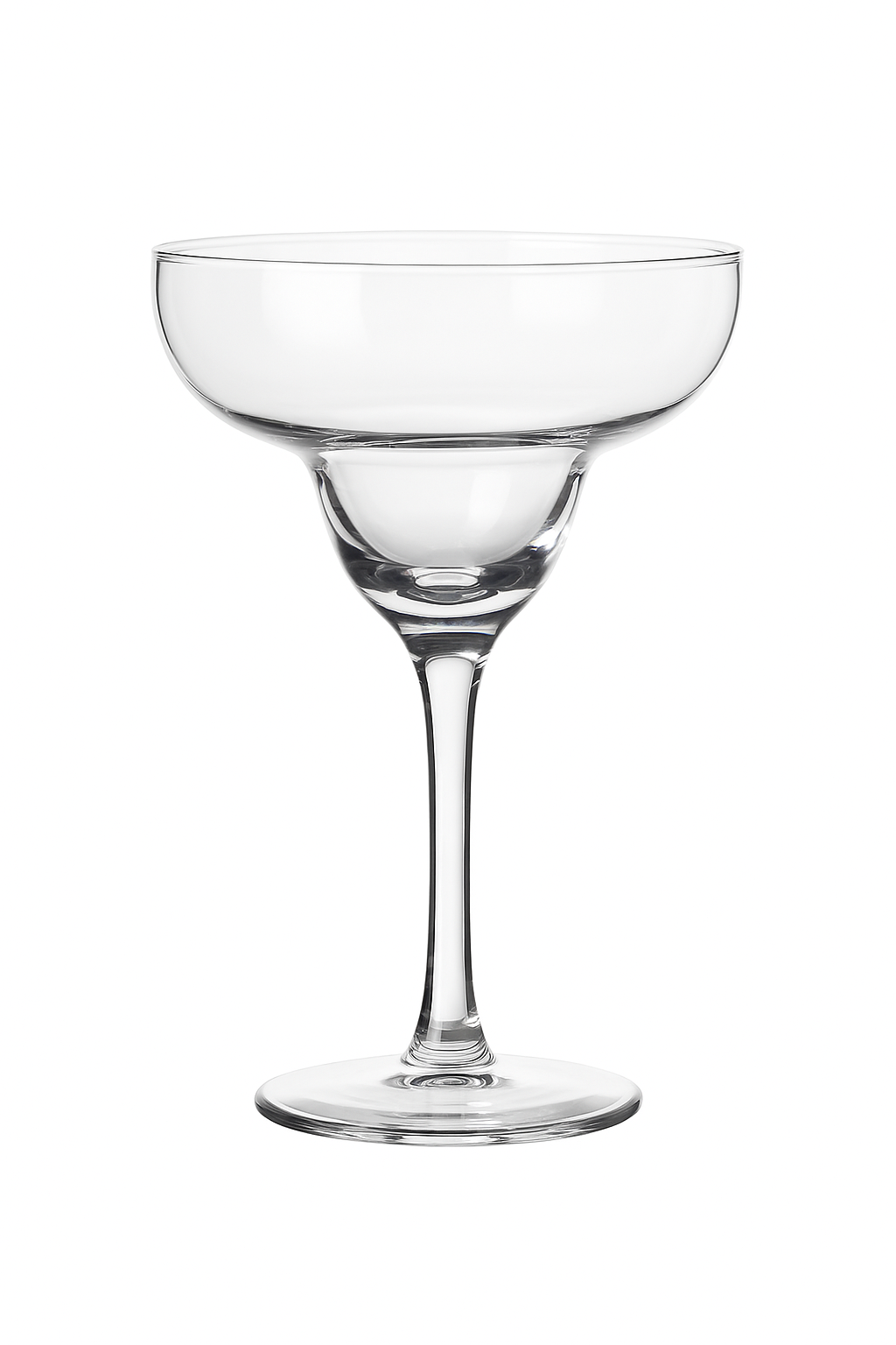 Verre cocktail margarita peint main motif flamant creatif