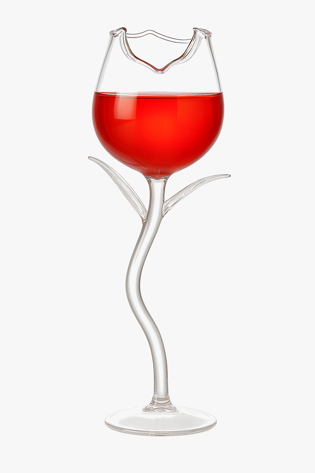 Verre à cocktail original avec figurine animal décorative