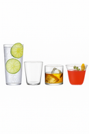 verre collins ultra leger texture striee pour cocktail