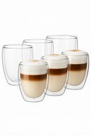 Verre double paroi isolant pour cafe biere eau