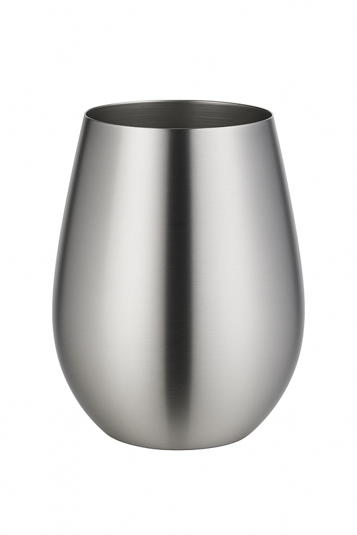 Verre inox 500ml revetement titane style moderne cuisine