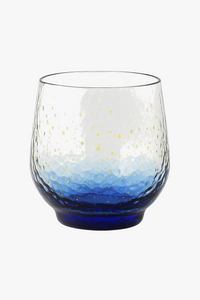 verre japonais motif ciel étoilé pour thé whisky
