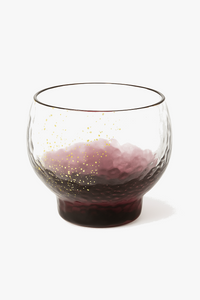 Verre japonais motif ciel étoilé style yachiyo premium