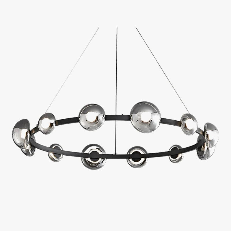 Lustre en Verre moderne minimaliste cuivre pour salle à manger chambre bureau intérieur décor à la maison luminaire nordique or