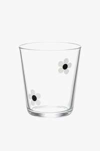 Minimalist heat resistant glass for multiple drinks