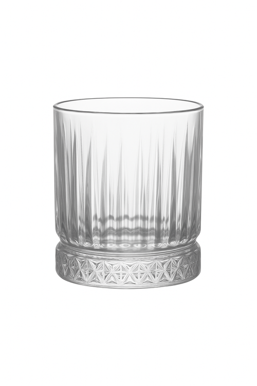 Verre strié vertical verre à vin bière eau