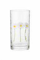 Verre texture marte motif marguerite design creatif resistant