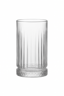 Verre transparent à rayures verticales style bar polyvalent