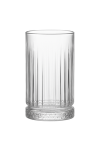 Verre transparent à rayures verticales style bar polyvalent