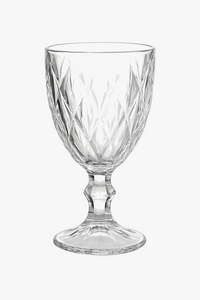 Verre à vin rétro relief style européen épais