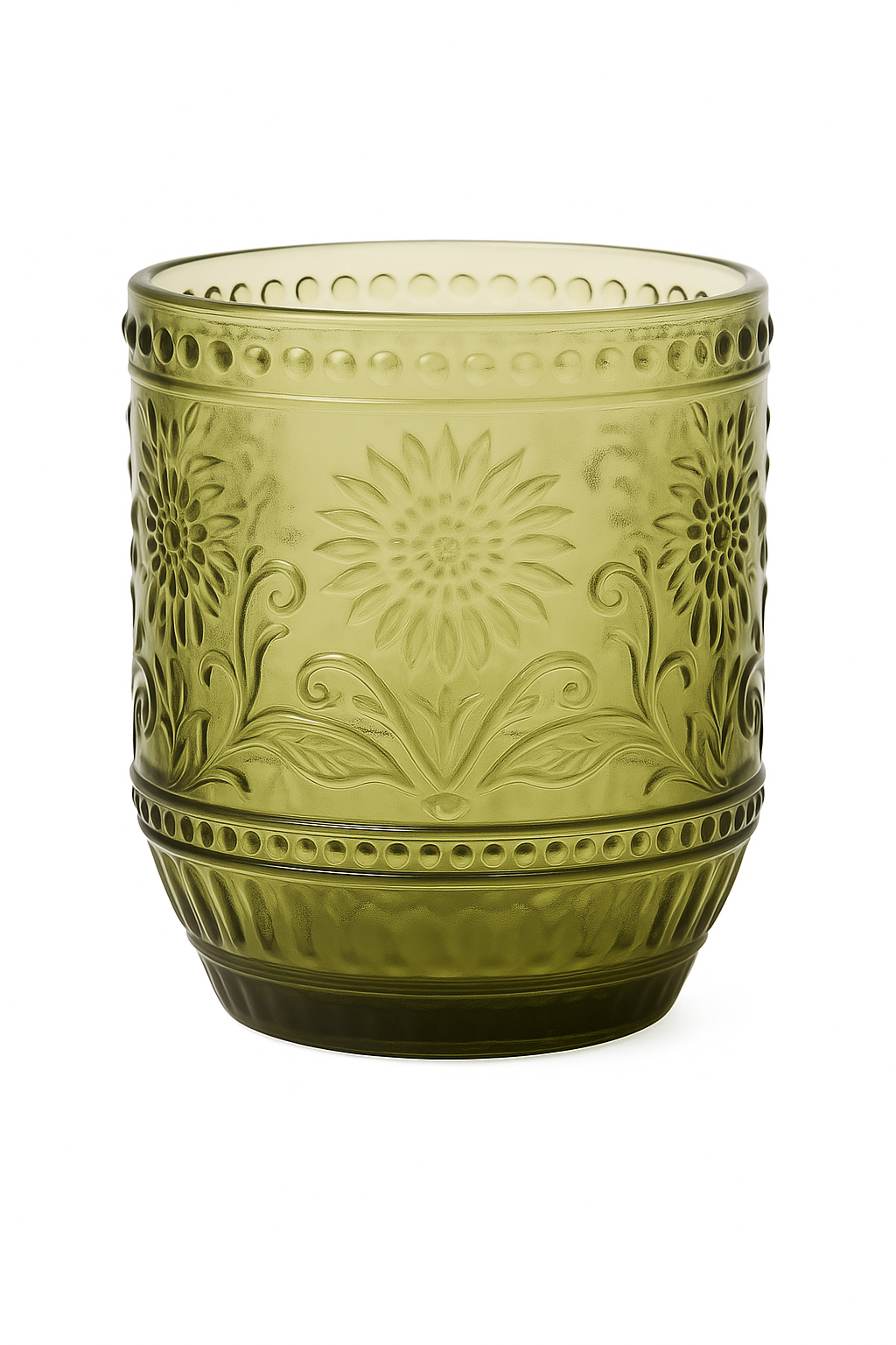 Verre vintage sans pied résistant chaleur multi boissons