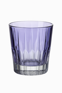 Verre whisky cocktail stries verticales design cristal 200ml