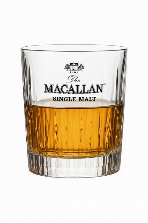 Verre whisky cristal facette style luxe degustation