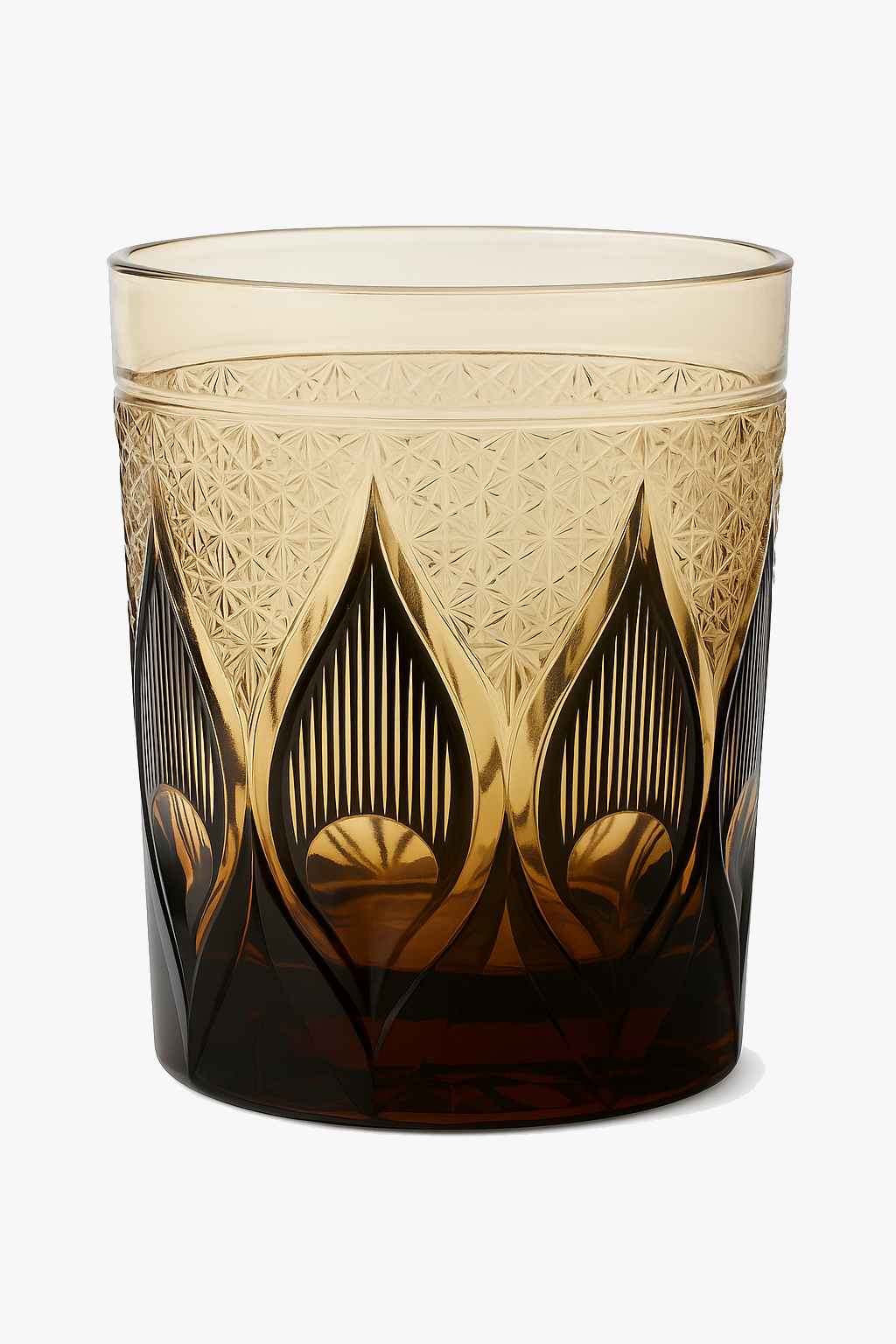 Verre whisky edo kiriko gravé artisanal style japonais
