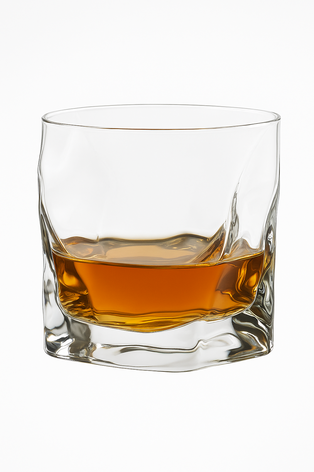 Verre whisky gravé style old fashioned classique - vue 2 sur 2
