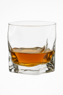 Verre whisky gravé style old fashioned classique