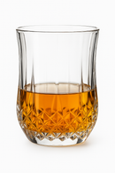 Verre whisky old fashioned facetté design résistant bar