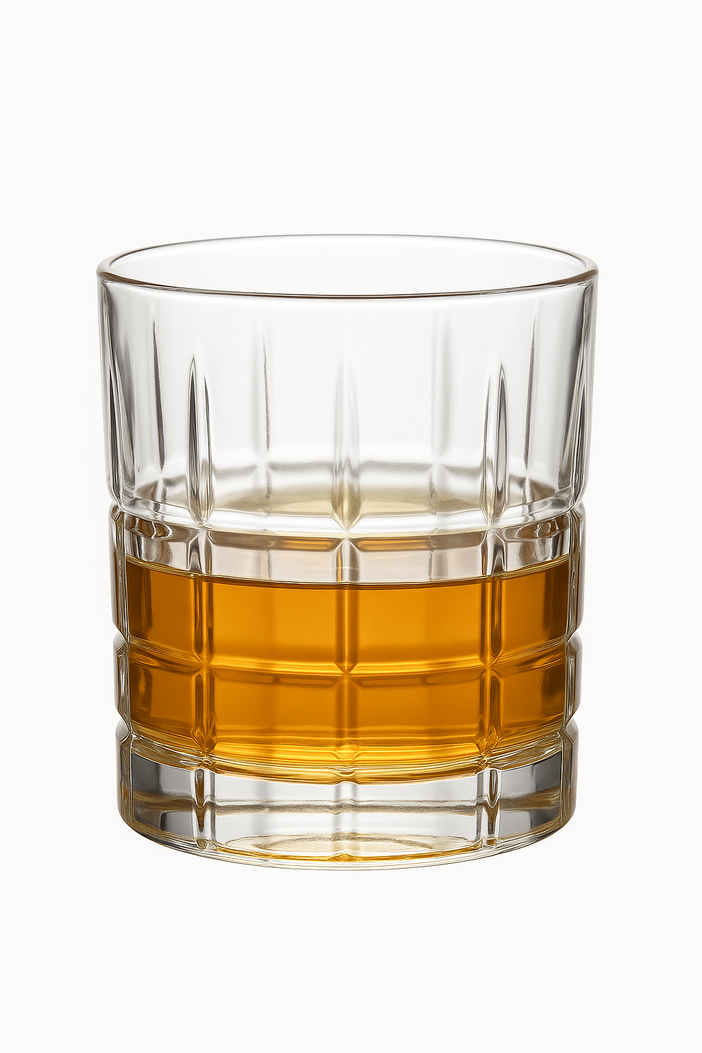 Verre whisky old fashioned gravé style classique élégant - vue 2 sur 2
