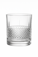 Verre whisky old fashioned relief épais style bar