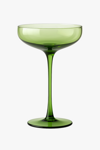 Verre à whisky rétro cristal motif vertical vintage