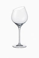 Verres a champagne biseautés design nordique cristal changeant