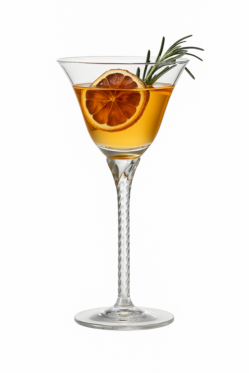 Verres à cocktail design pour champagne vin martini