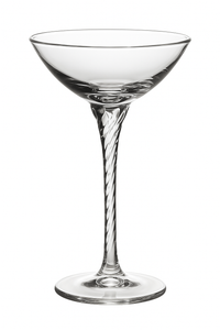 Verres à pied design cocktail champagne martini vin