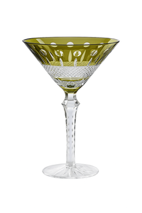 Verres a vin cristal grave style antique pied