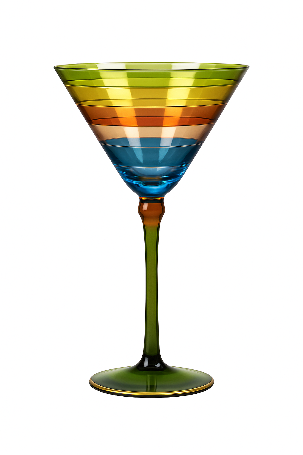Verres à vin rouge style nordique pied design - vue 2 sur 2