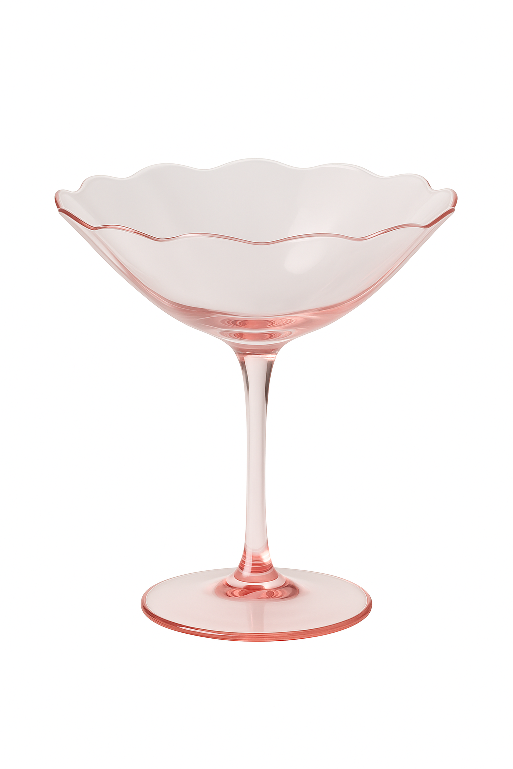 Verres à vin vintage motif fleurs style cristal - vue 2 sur 2