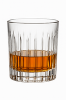 Verres à whisky old fashioned design texturé épais