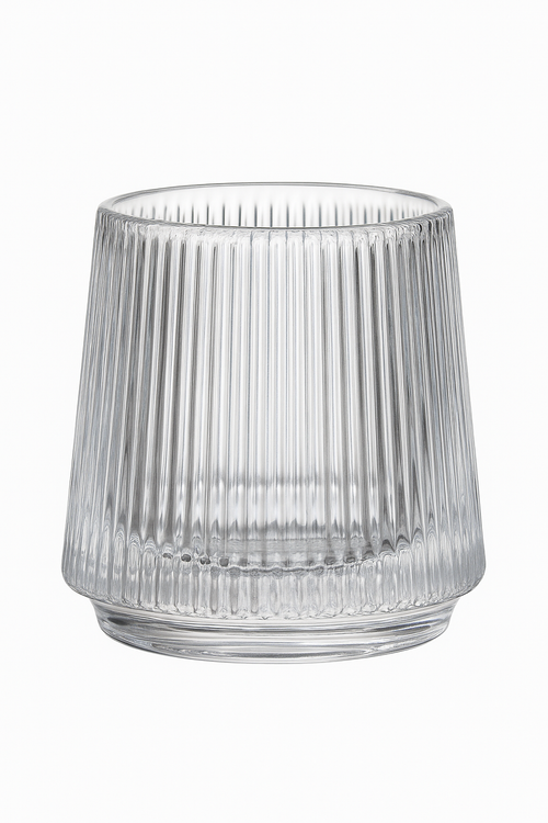 Verres à whisky old fashioned effet cristal texturé