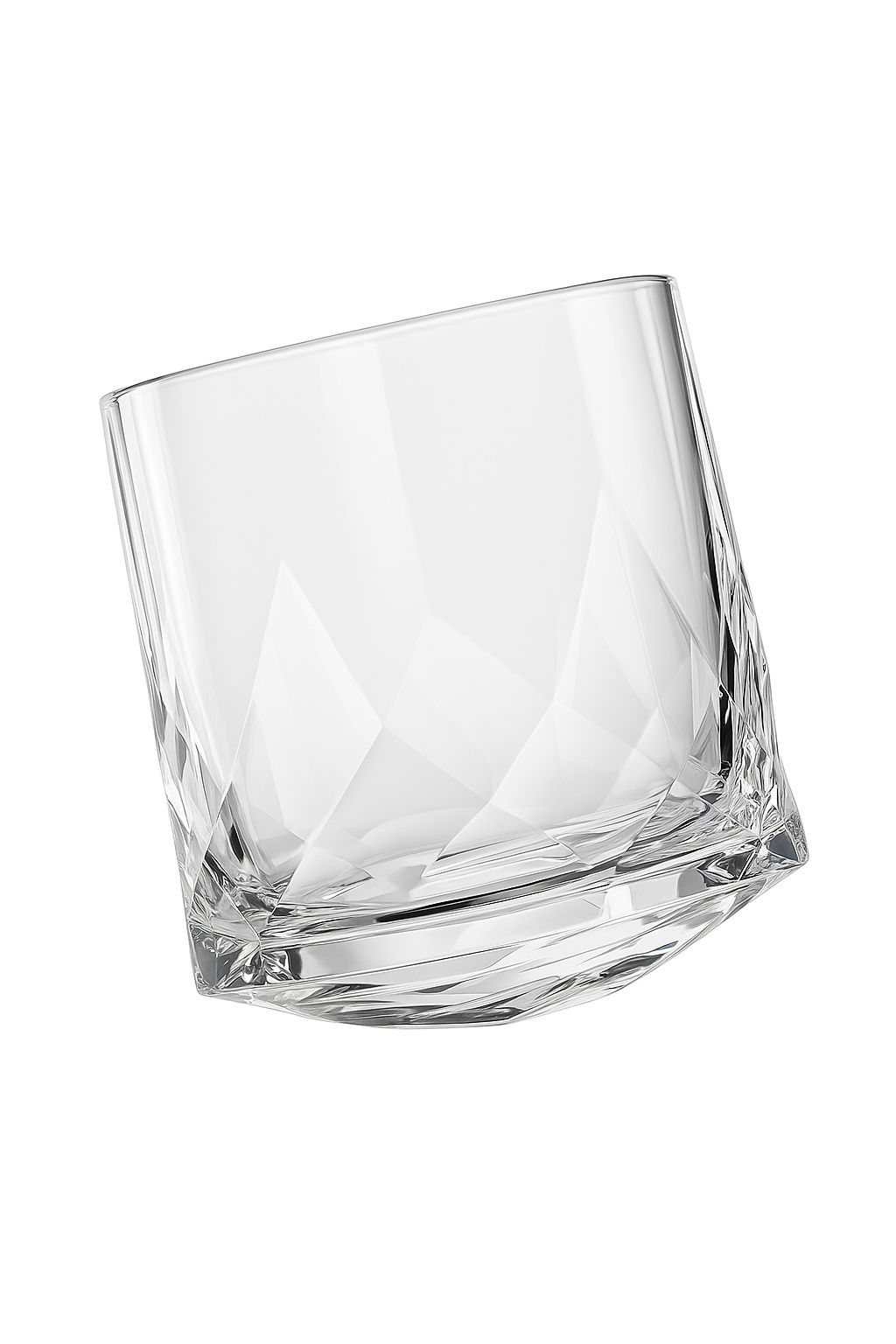Verres à whisky old fashioned style relief vintage