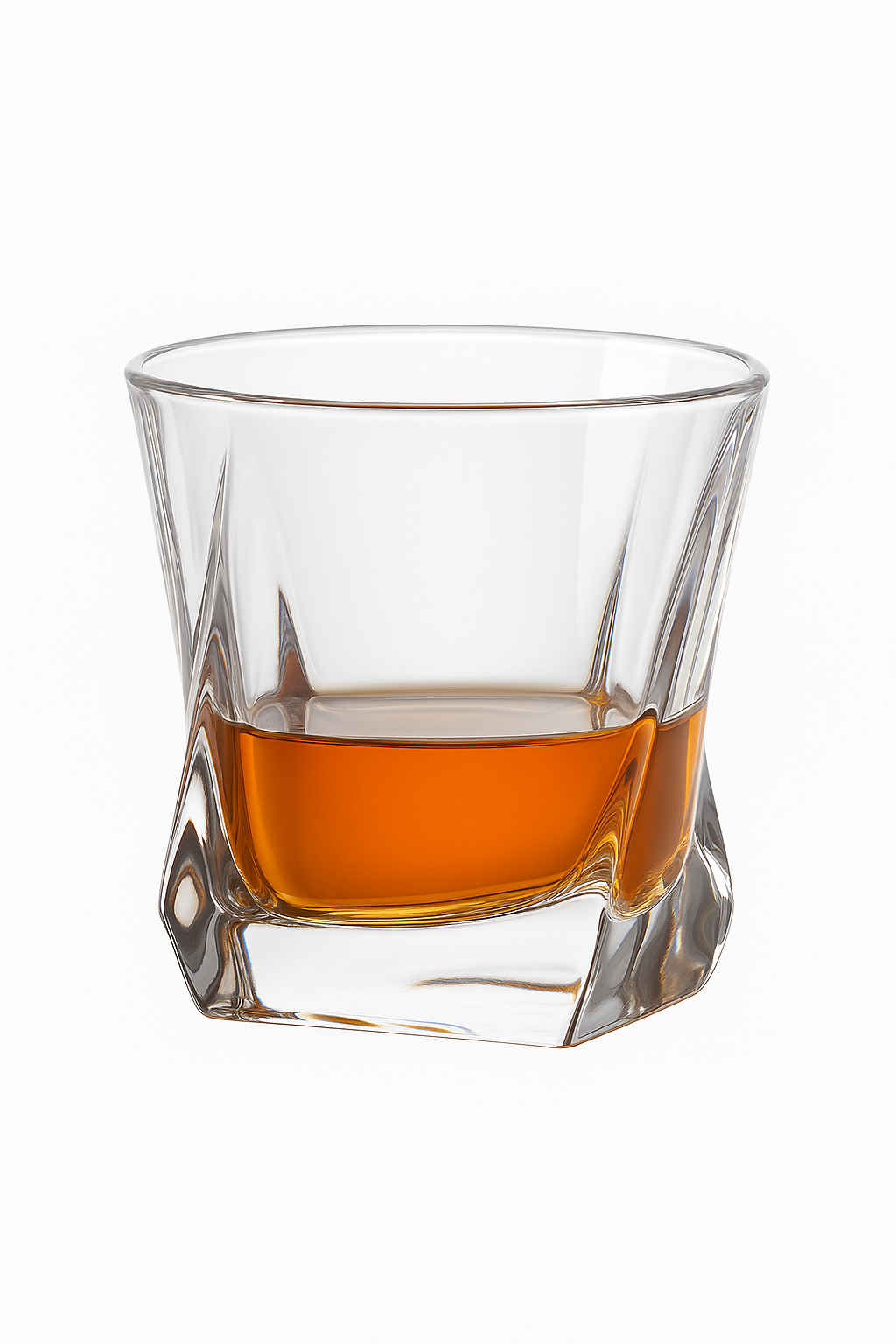 Verres à whisky old fashioned style texturé résistants - vue 2 sur 2