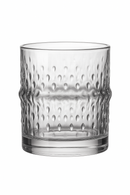Verres à whisky relief style cristal résistants élégants