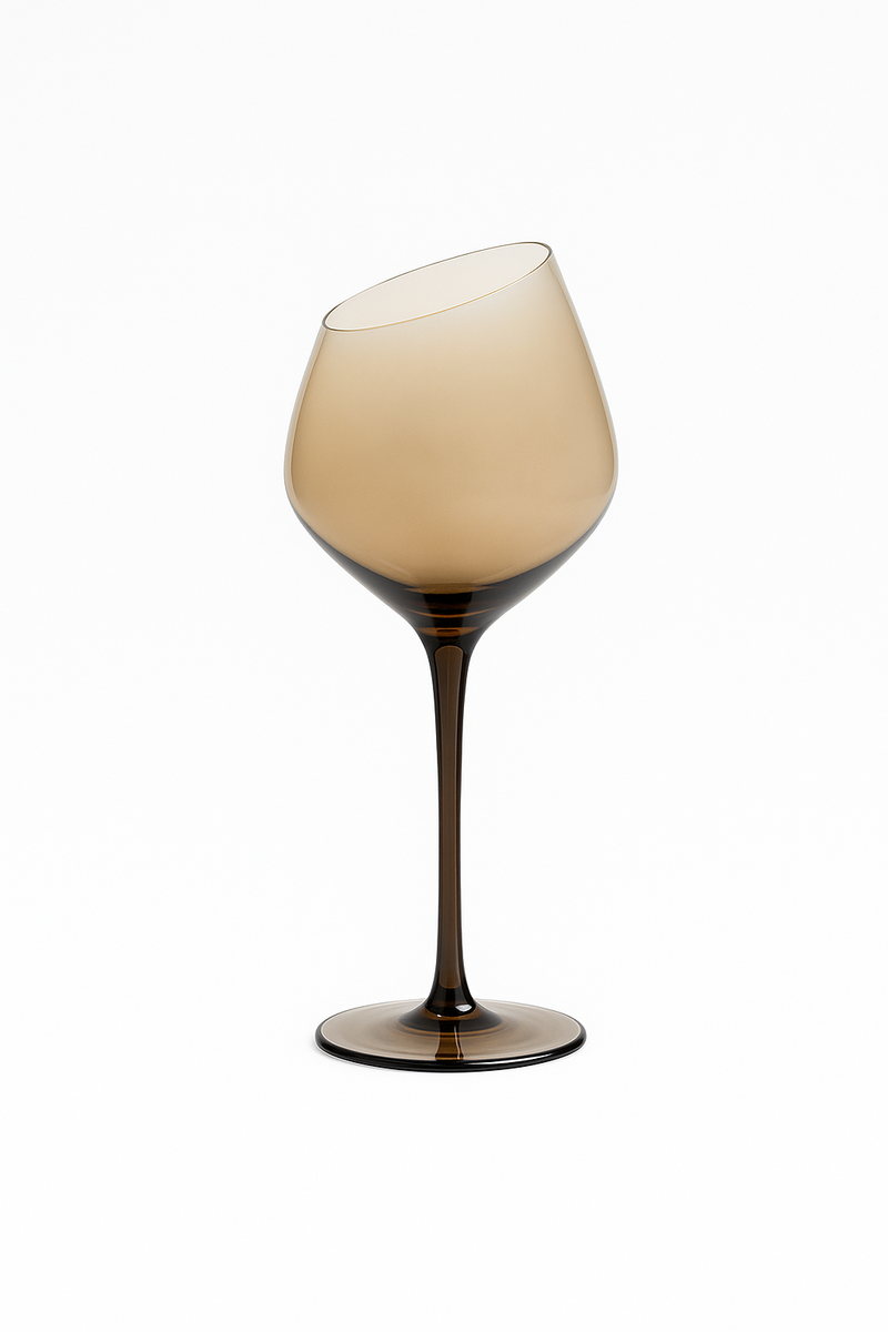 Verres champagne biseautés style nordique cristal design élégant