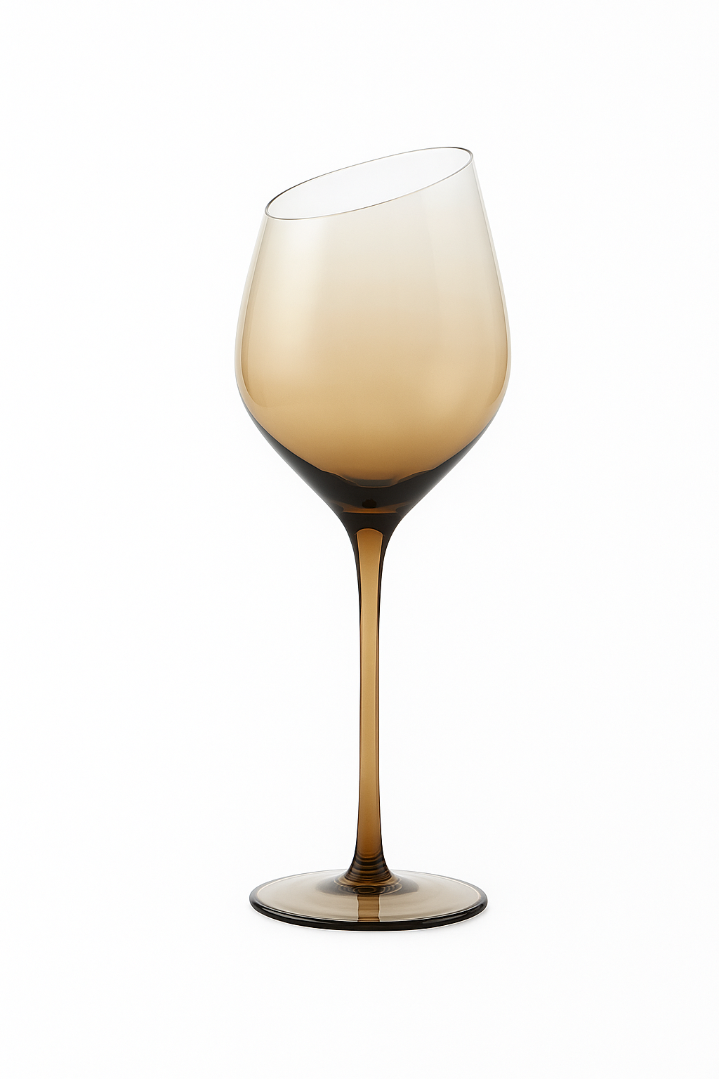 Verres champagne biseautés style nordique cristal élégant