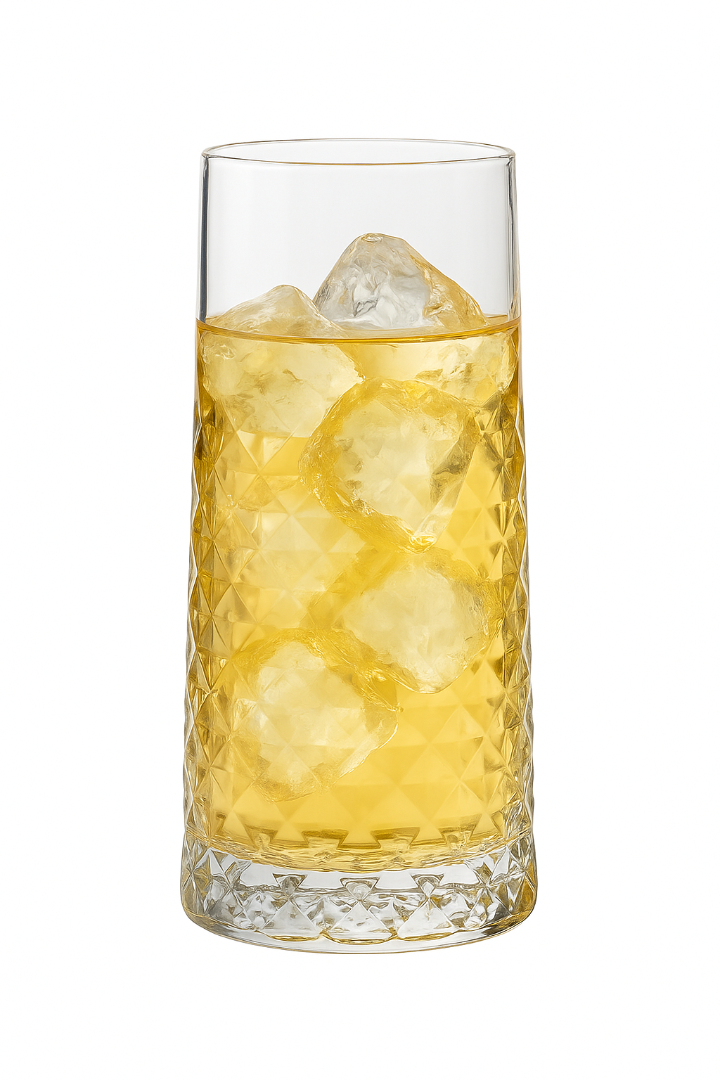 Verres collins cristal sans plomb motif rayé élégant - vue 2 sur 2