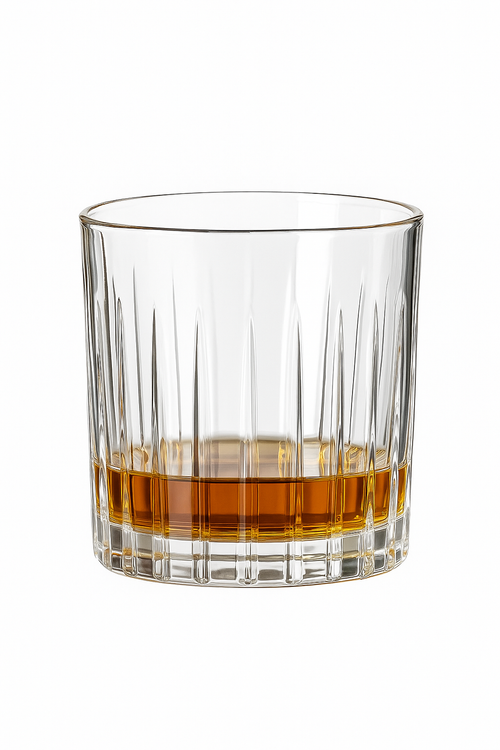 Verres cristal design relief pour whisky biere vin