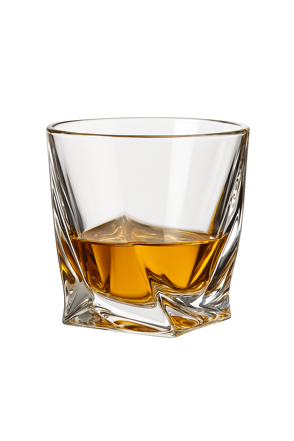 Verres cristal motif taillé pour whisky bière vin - vue 2 sur 2